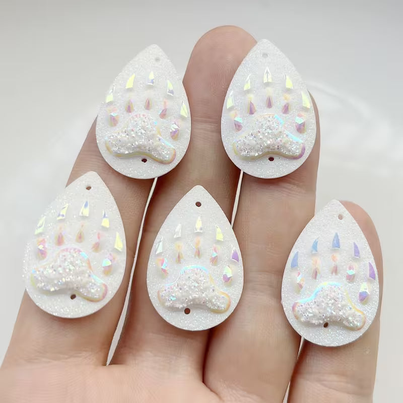 Acrylic and Stone Cabochons