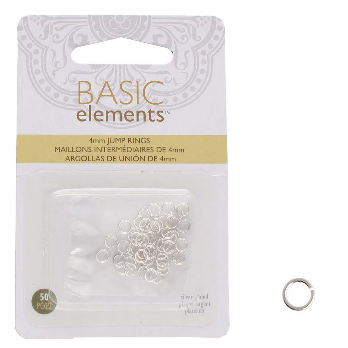 4MM Basic Elements Jump Rings