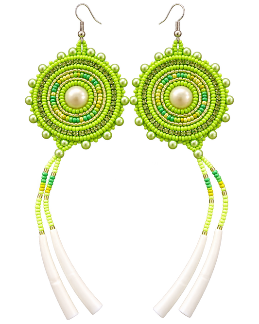 Green Dentalium dangle