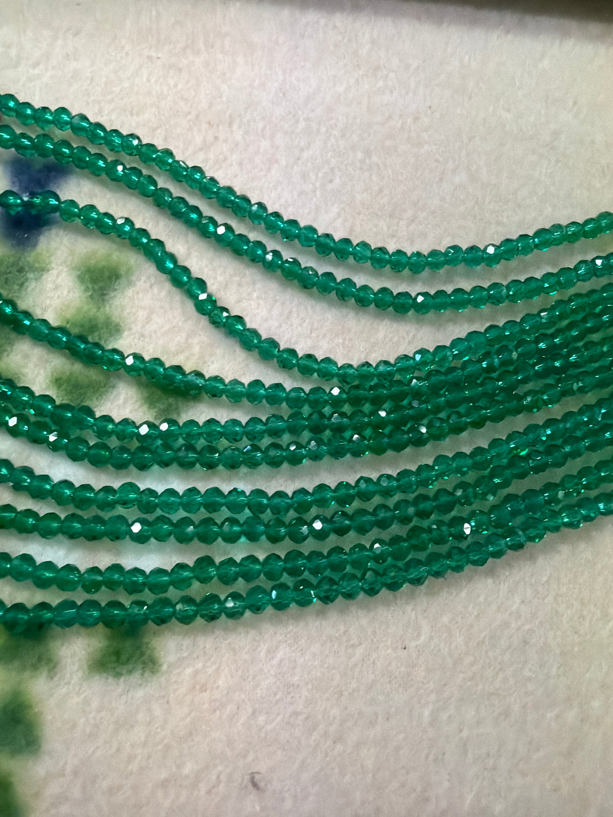 4mm Rondelle Emerald City